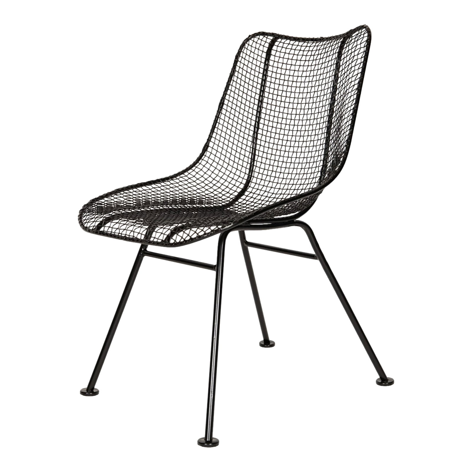 1950s Attributed to Russell Woodard Sculptura Metal Dining Chairs, 8 Pieces - 2