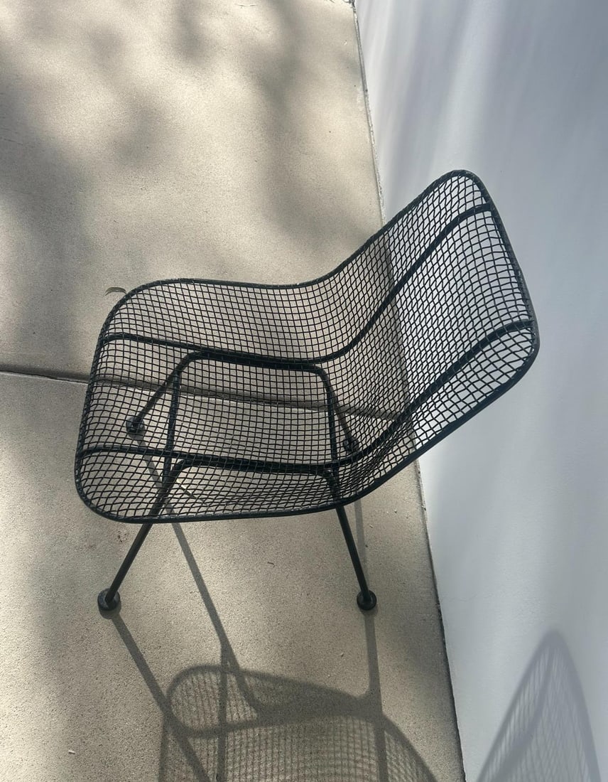 1950s Attributed to Russell Woodard Sculptura Metal Dining Chairs, 8 Pieces - 9