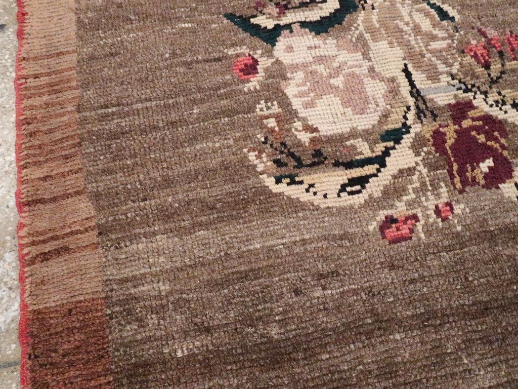 Galerie Shabab Collection Mid-20th Century Turkish Anatolian Throw Rug - 3
