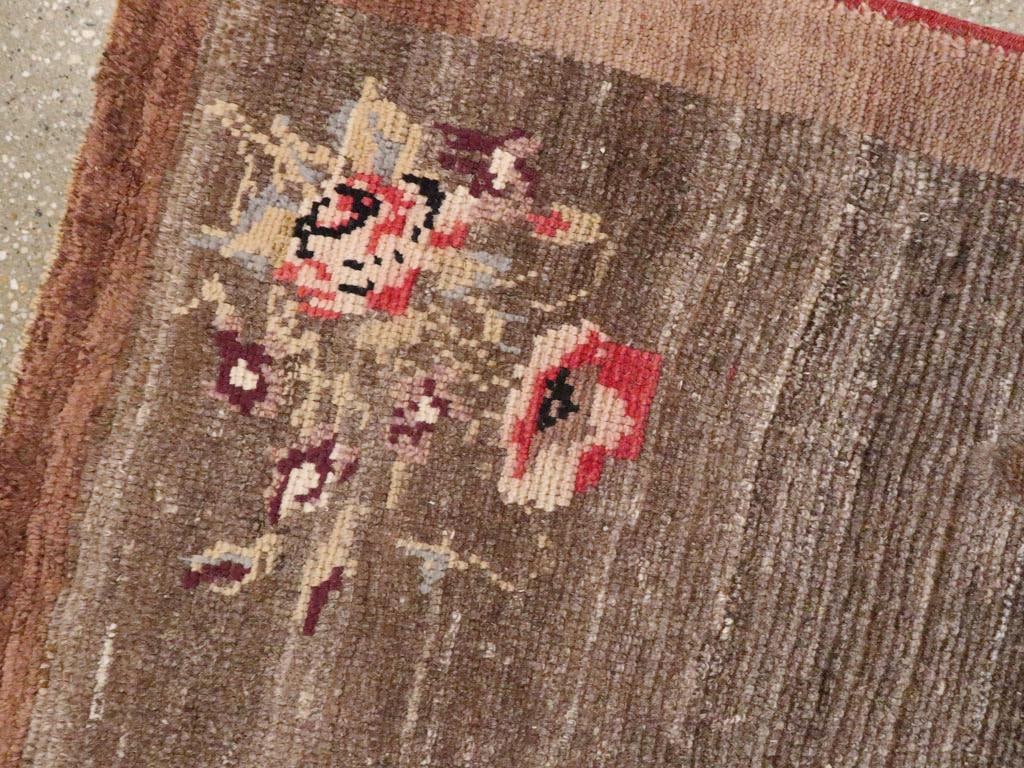 Galerie Shabab Collection Mid-20th Century Turkish Anatolian Throw Rug - 4