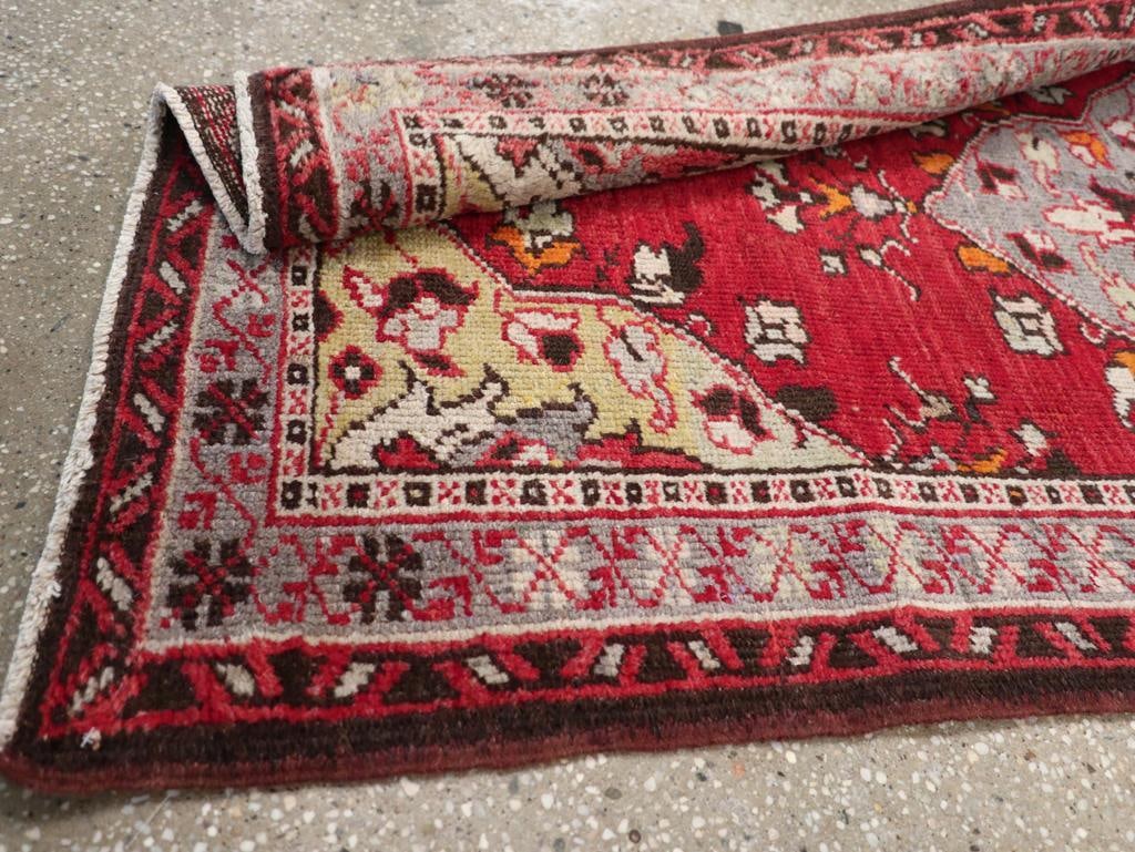 Galerie Shabab Collection Mid-20th Century Turkish Anatolian Throw Rug - 10