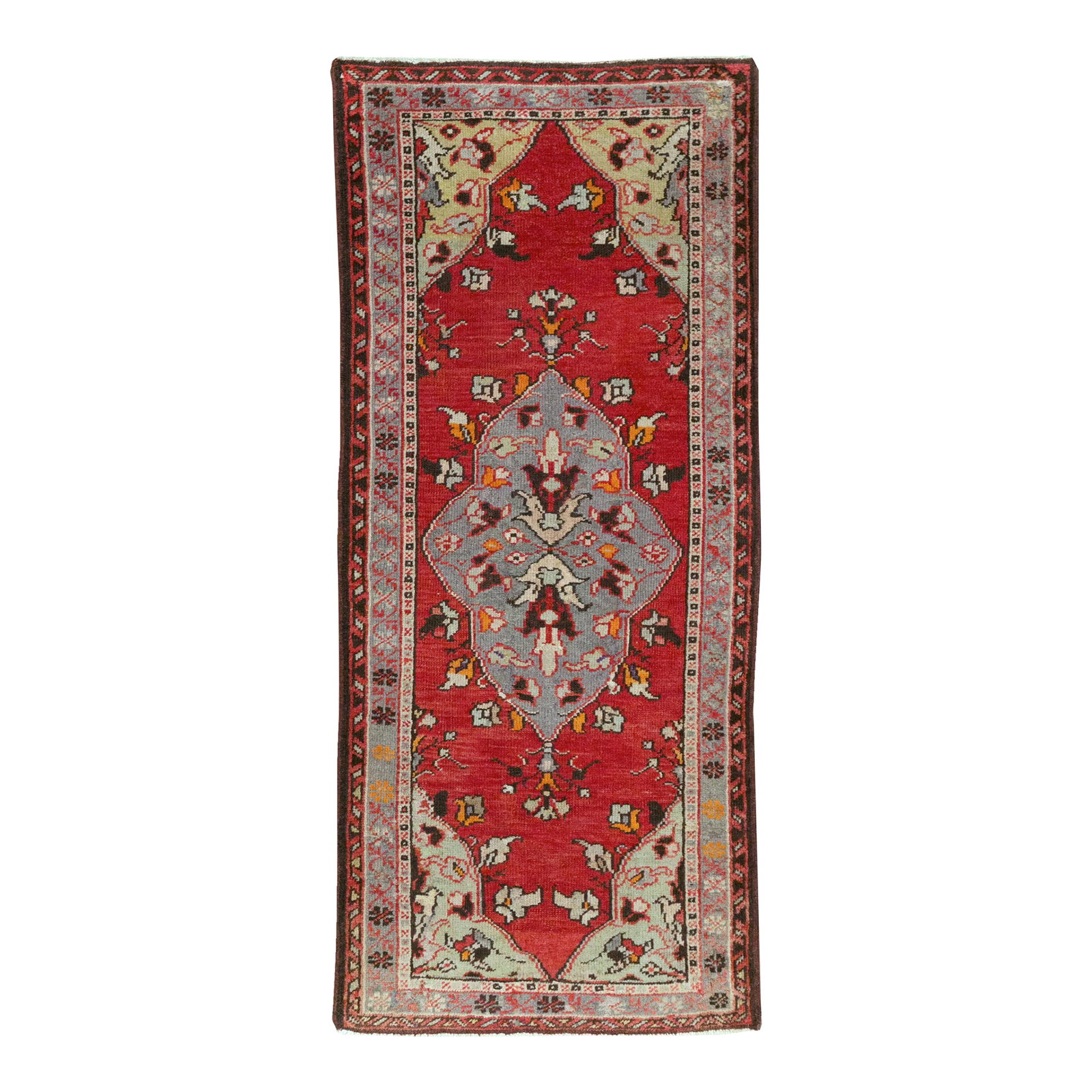 Galerie Shabab Collection Mid-20th Century Turkish Anatolian Throw Rug (1 of 10)