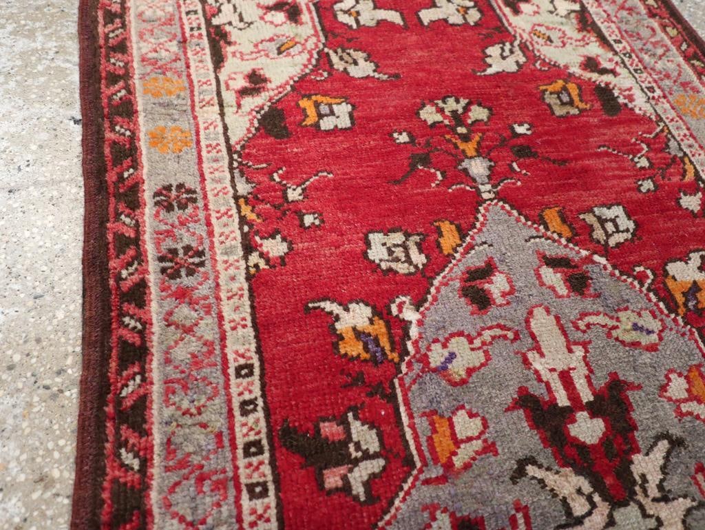 Galerie Shabab Collection Mid-20th Century Turkish Anatolian Throw Rug - 5