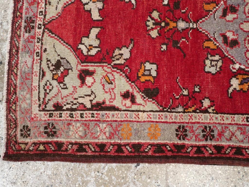 Galerie Shabab Collection Mid-20th Century Turkish Anatolian Throw Rug - 7