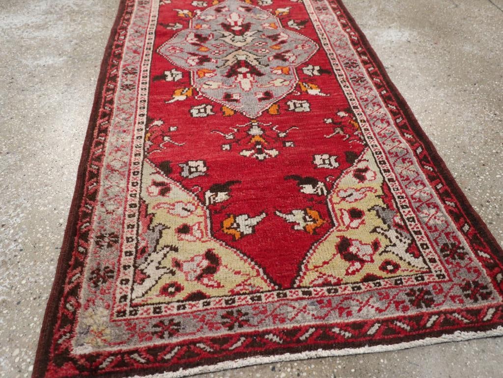 Galerie Shabab Collection Mid-20th Century Turkish Anatolian Throw Rug - 8