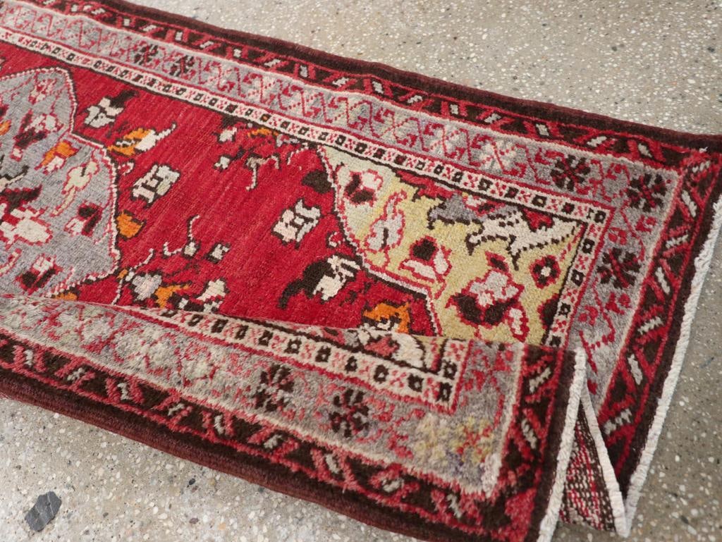 Galerie Shabab Collection Mid-20th Century Turkish Anatolian Throw Rug - 9