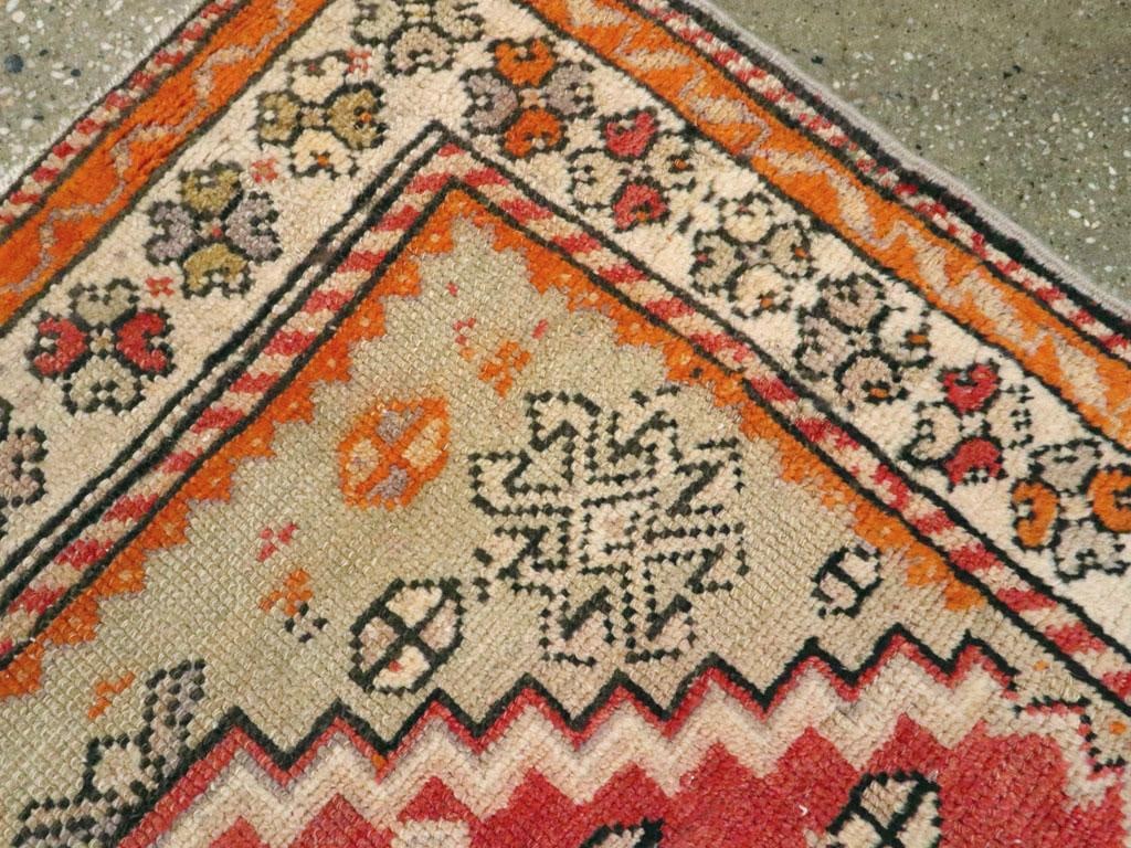 Galerie Shabab Collection Mid-20th Century Turkish Anatolian Throw Rug - 5