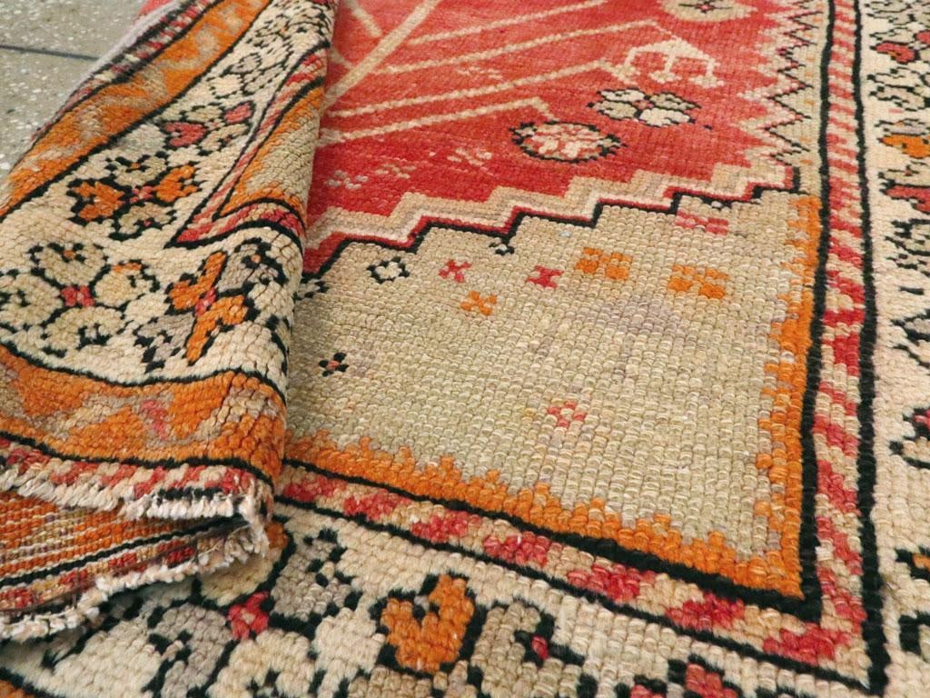 Galerie Shabab Collection Mid-20th Century Turkish Anatolian Throw Rug - 6