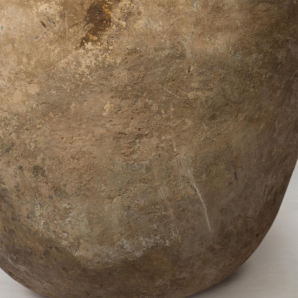 Early 20th Century Antique Berber Unglazed Clay Storage Vessel, Morocco - 4