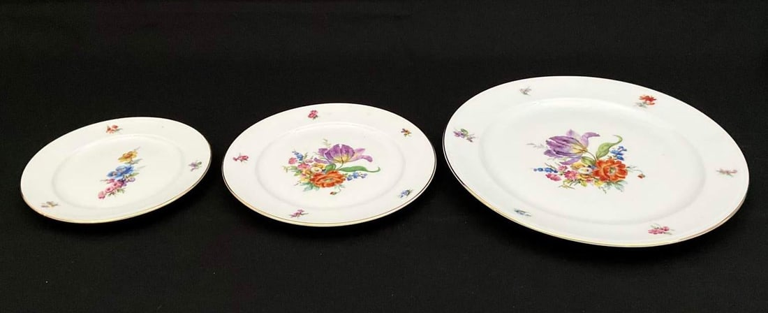 1980s Exceptional Set of Furstenberg "Ancestral Dresden" China - 71 Pieces - 4