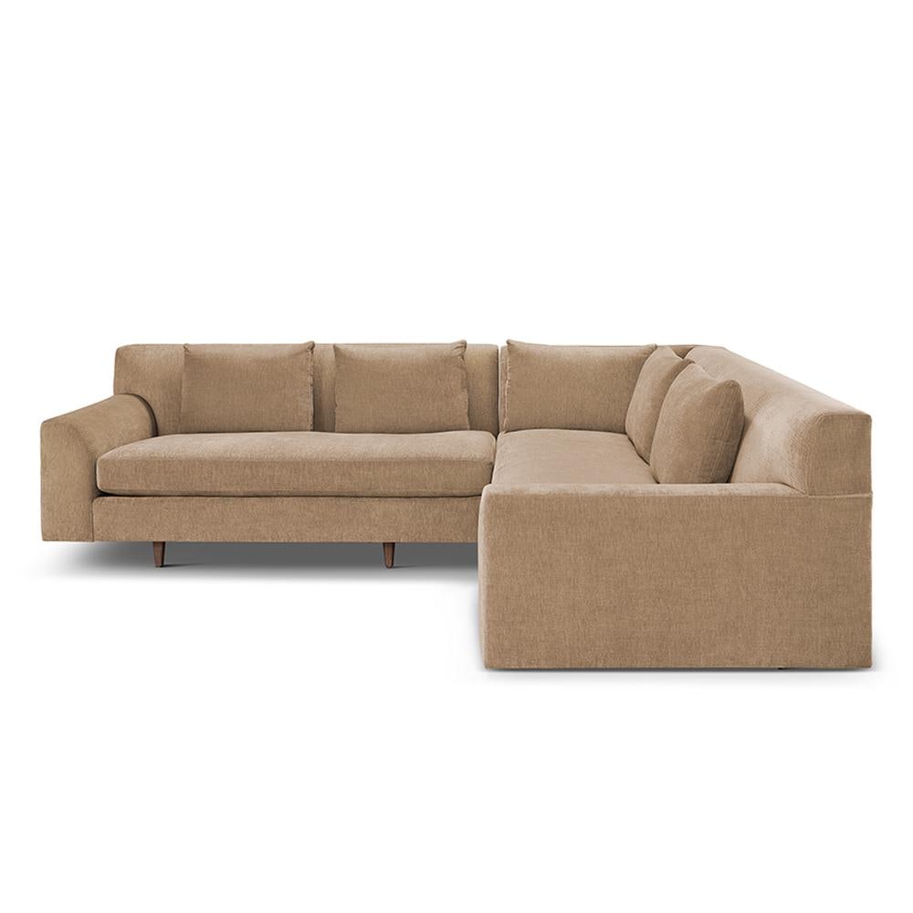 Lancaster Mid-Century Modern Del Ray Sectional - New Introduction - 2