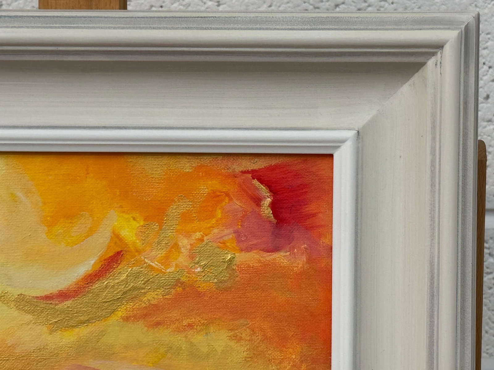 Abstract Expressionism using Red, Orange, Yellow & Gold by Contemporary Artist 2025 - 10