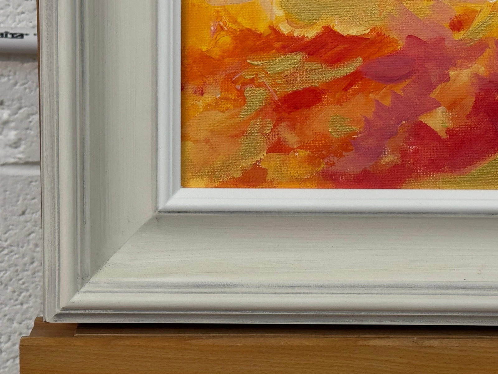 Abstract Expressionism using Red, Orange, Yellow & Gold by Contemporary Artist 2025 - 8