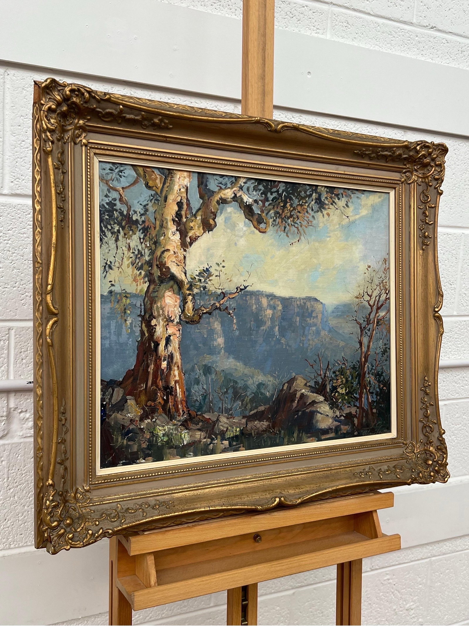 Three Sisters in Blue Mountains, New South Wales Australia by Australian Artist 1962 - 12