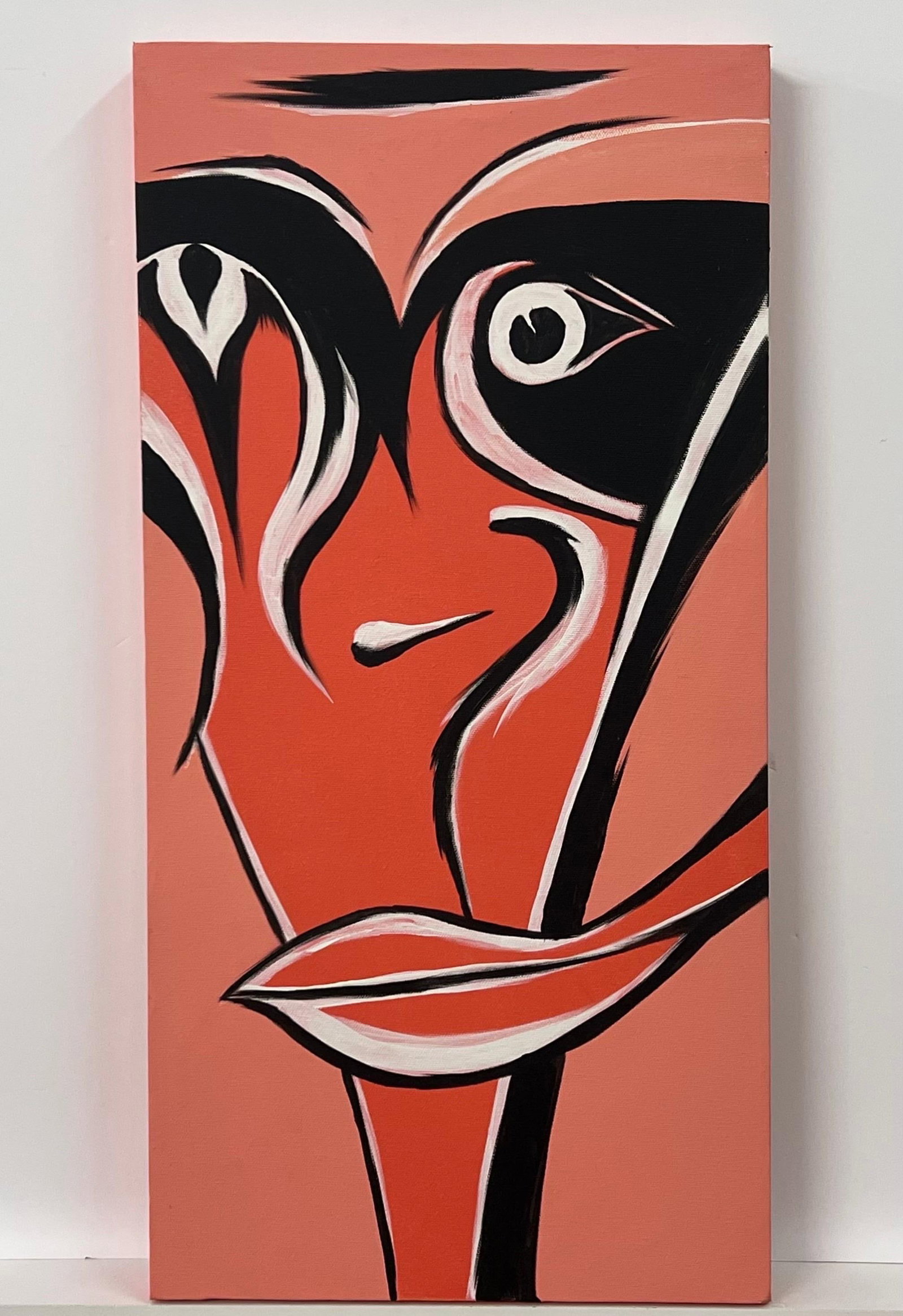 Surreal Cartoon Painting on Canvas by Contemporary British Artist 2005 - 4