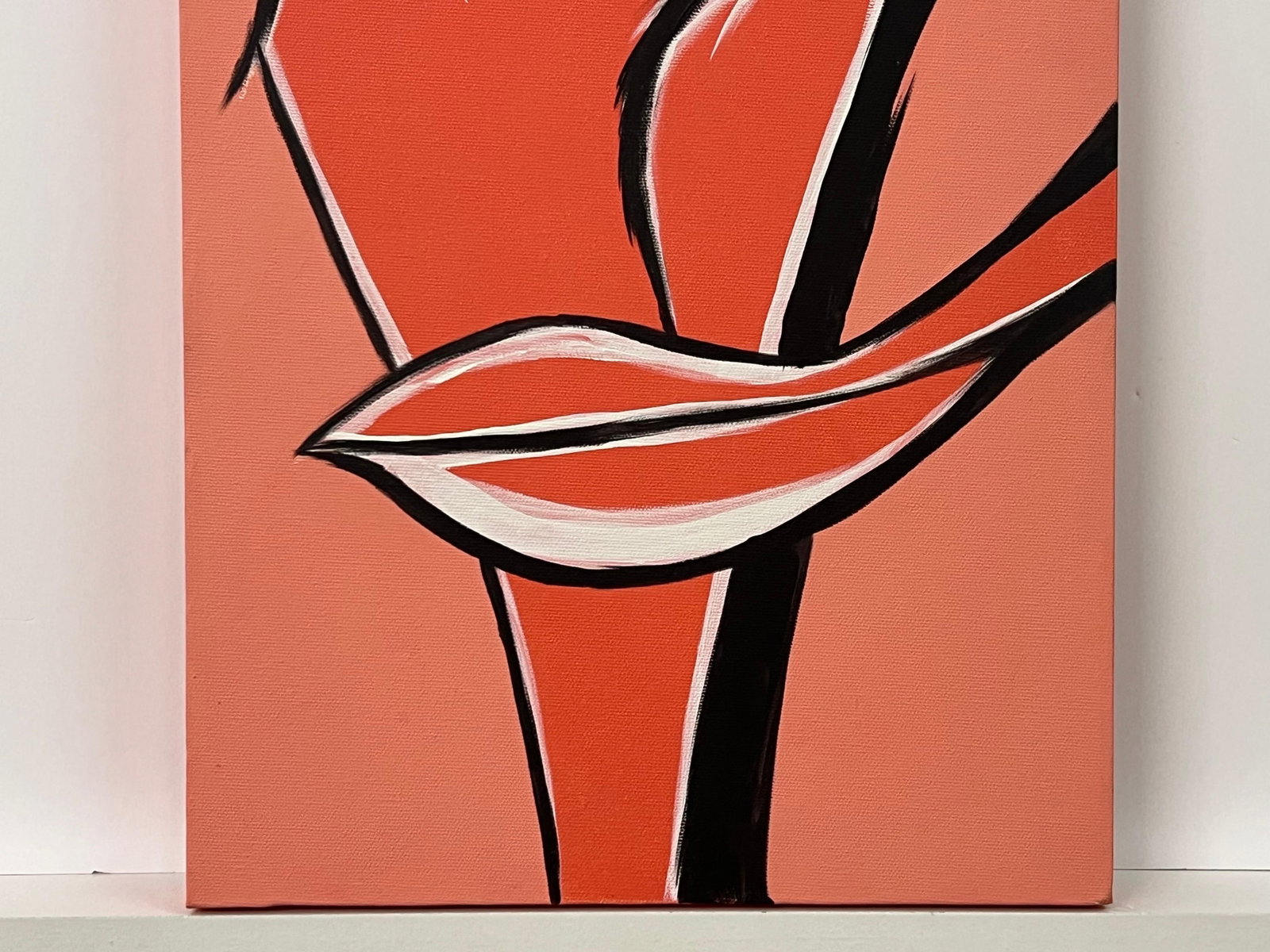 Surreal Cartoon Painting on Canvas by Contemporary British Artist 2005 - 5