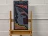 Crying Aztec' Tribal Cartoon Painting on Canvas by Contemporary British Artist 2005 - 2
