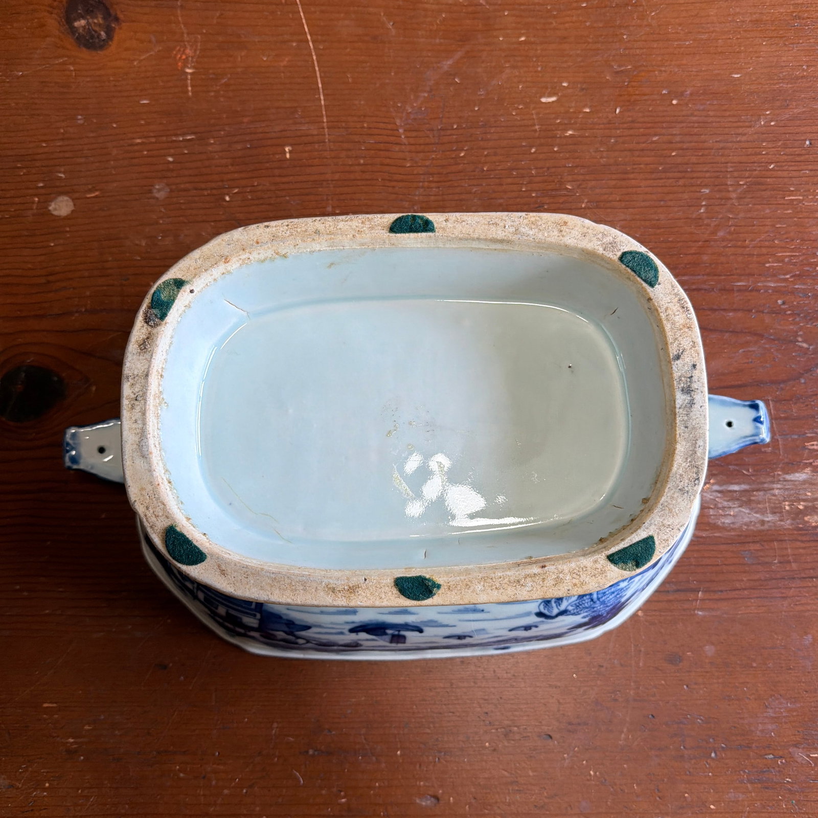 Antique Chinese Export Canton Porcelain Soup Tureen, Circa 1830's - 10