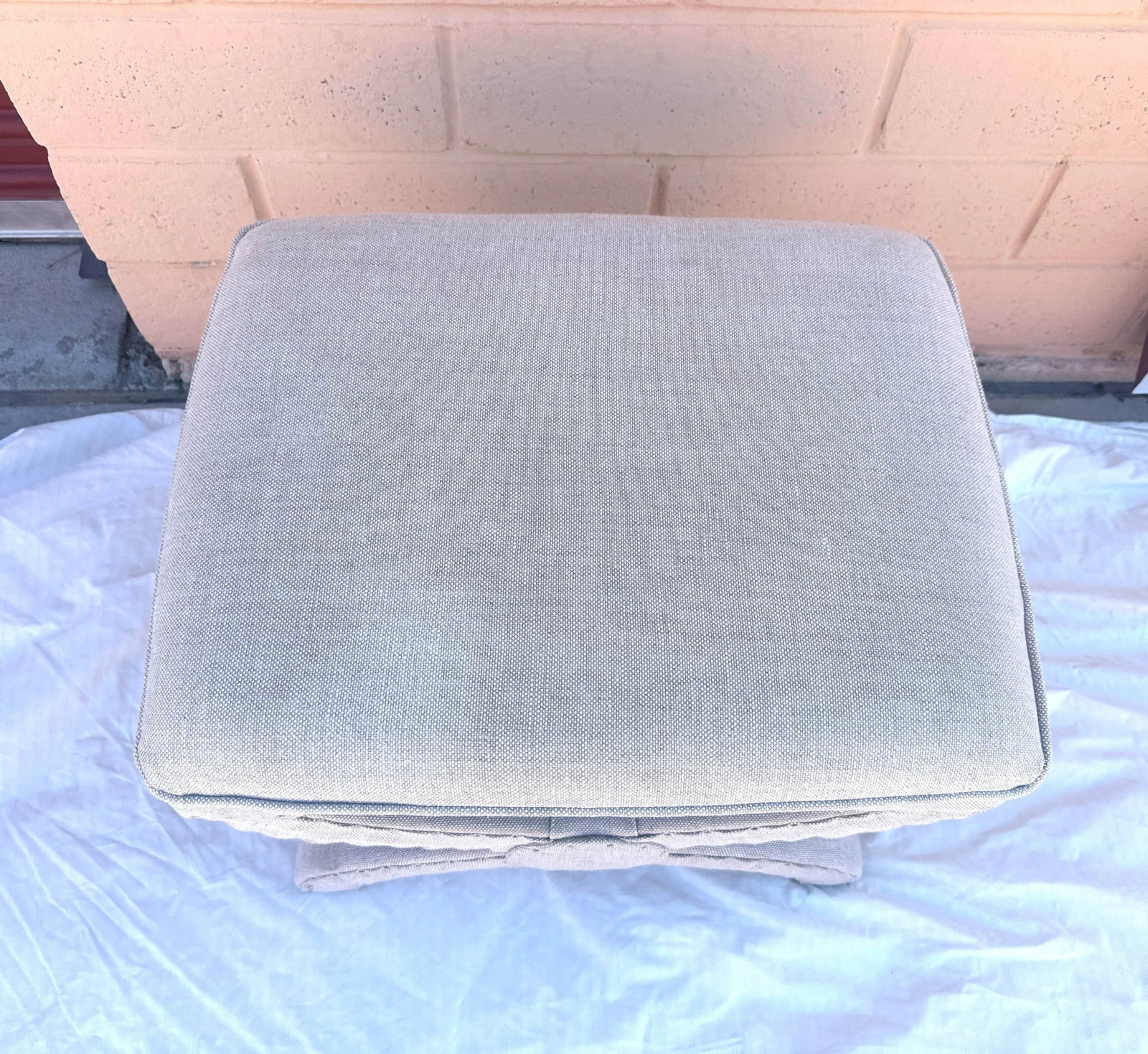 Restoration Hardware "Toscane" Nailhead Bench/Stool - 8