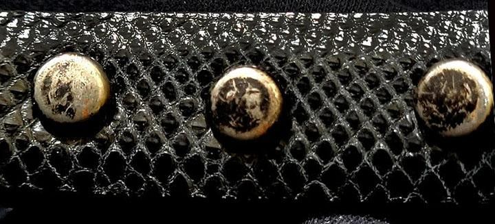 Rare Native American Zuni C & D Cooche Cooeyate Signed Inlay Sterling 2 Pc Ranger Lizard Belt - 10