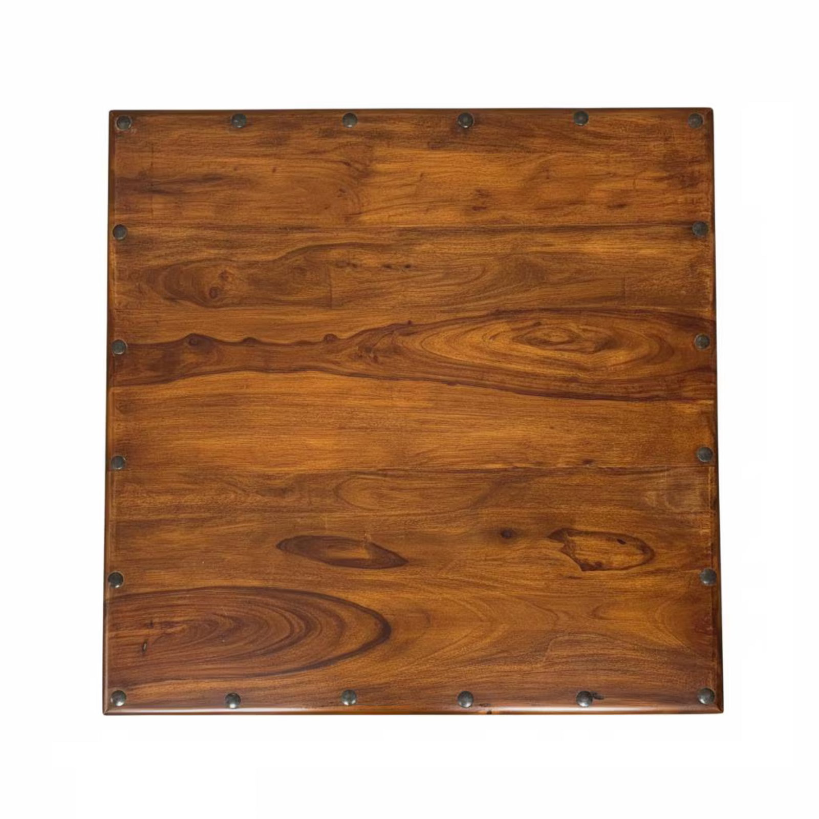 1990s Transitional Solid Wood Square Dining Table - 4