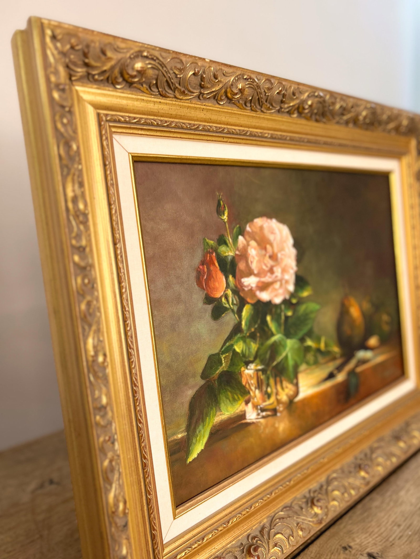 Vintage Still Life in Oil - 3