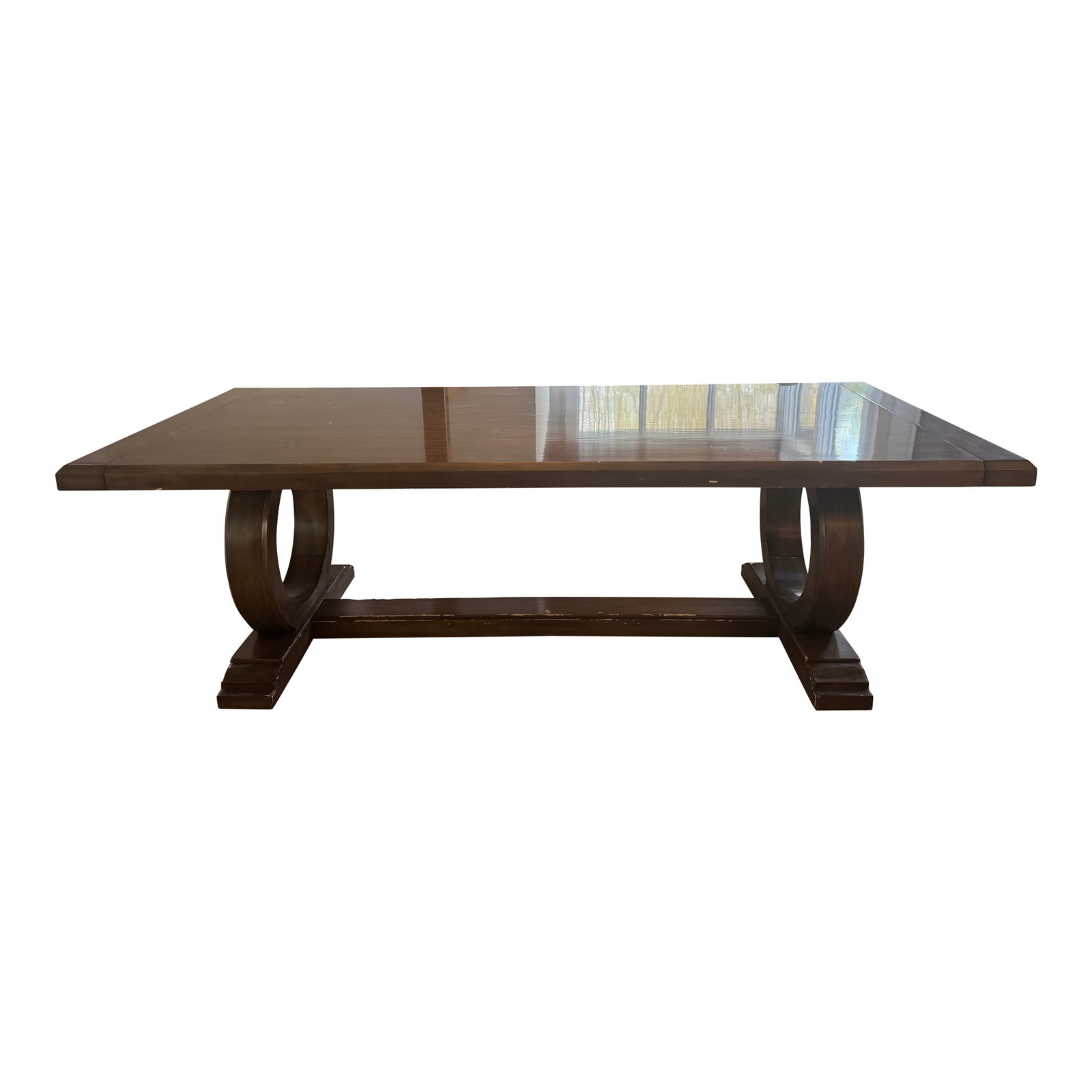 Chaddock Trestle Dining Table With Leaves (1 of 11)