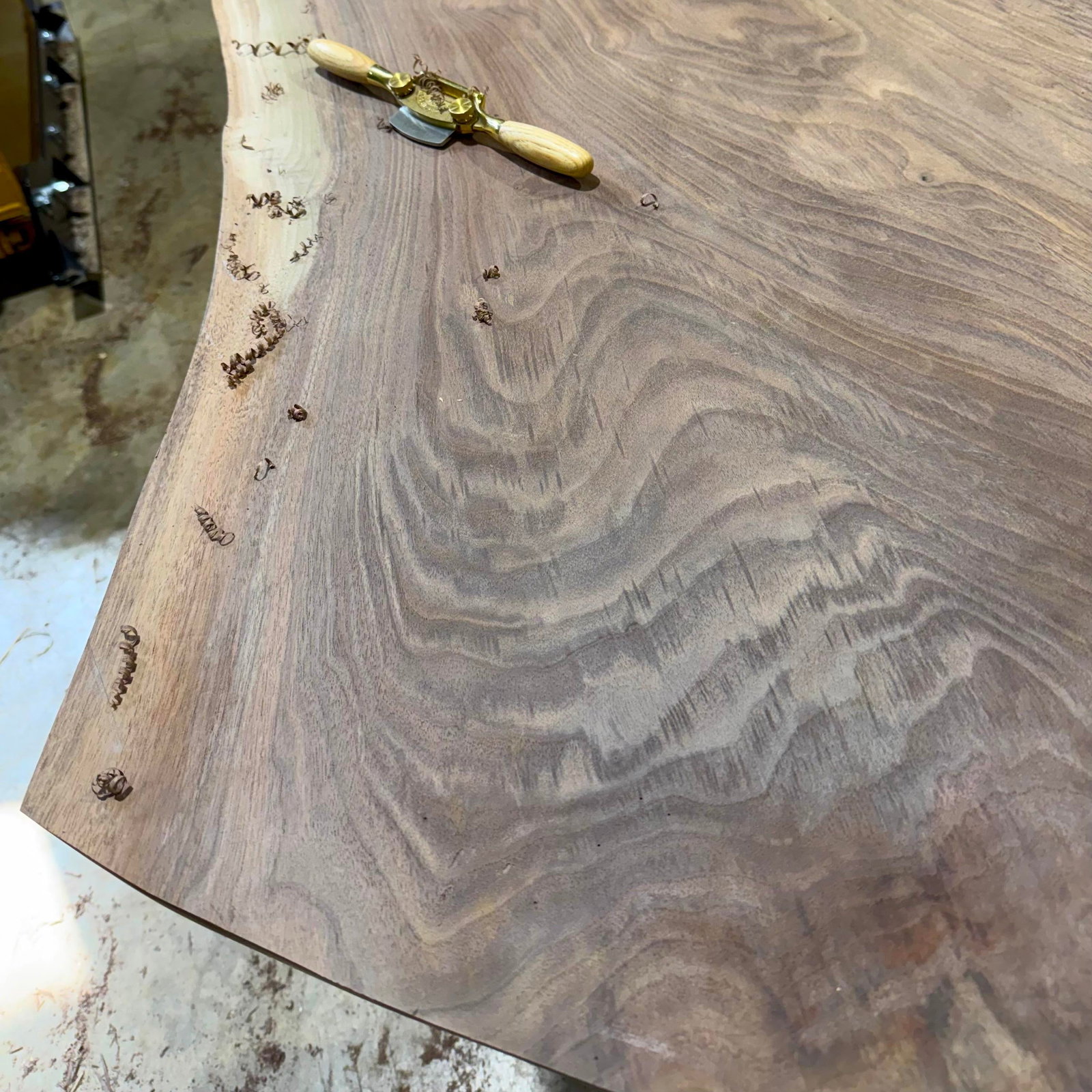 Single Plank Live Edge Solid Walnut Dining Table - Handcrafted by Montana Rancher - 13
