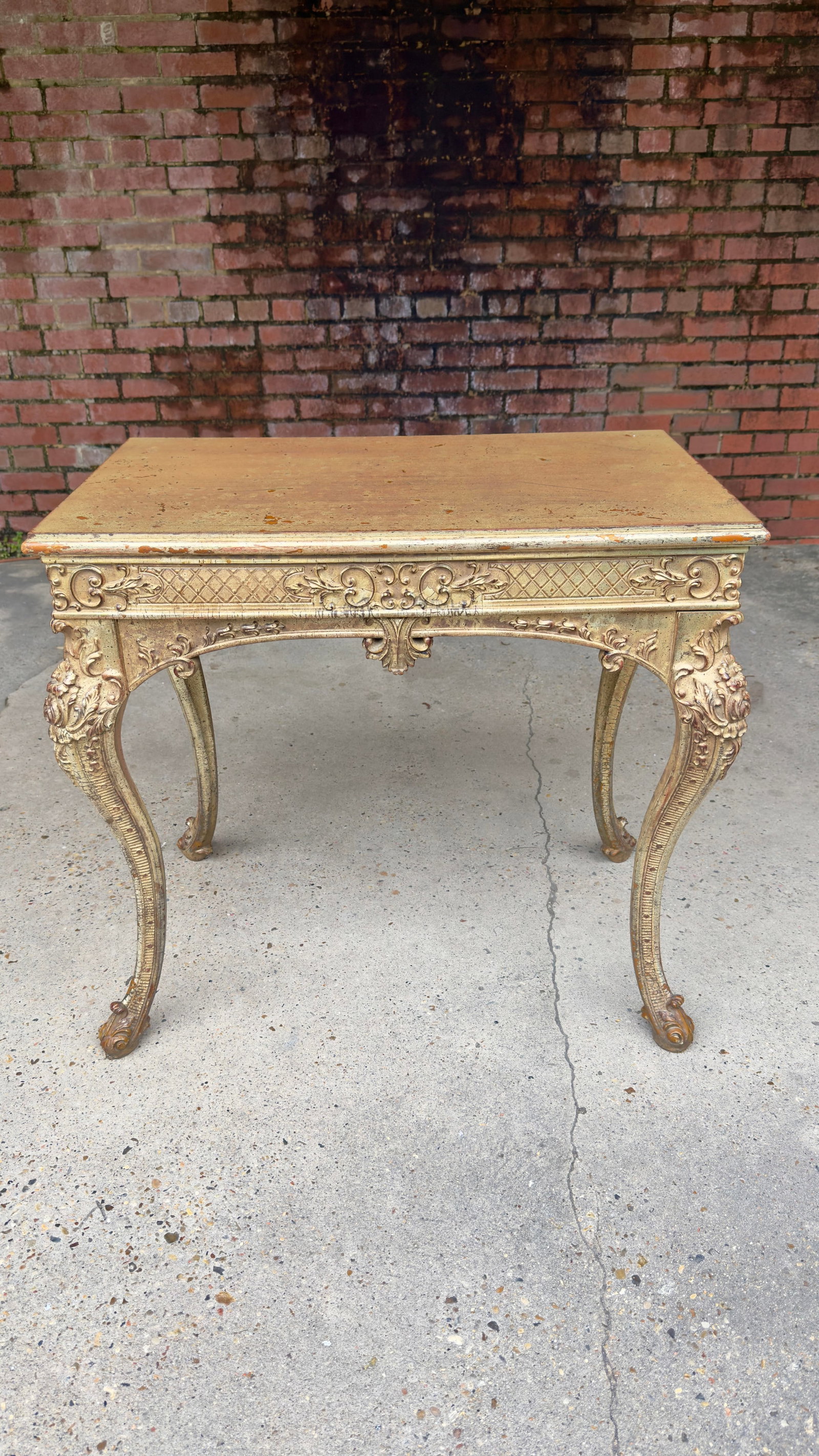 1960s Turner MFG Co Gilt Center Table - Maison Jansen Style - 3