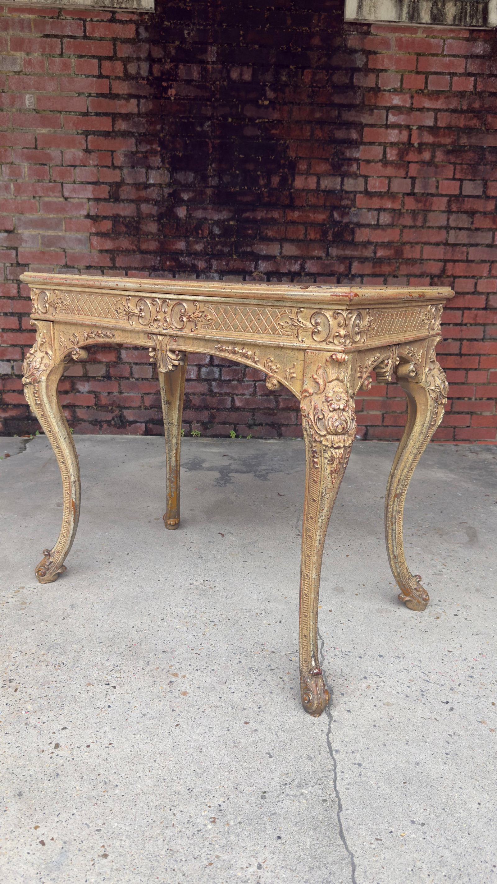 1960s Turner MFG Co Gilt Center Table - Maison Jansen Style - 5