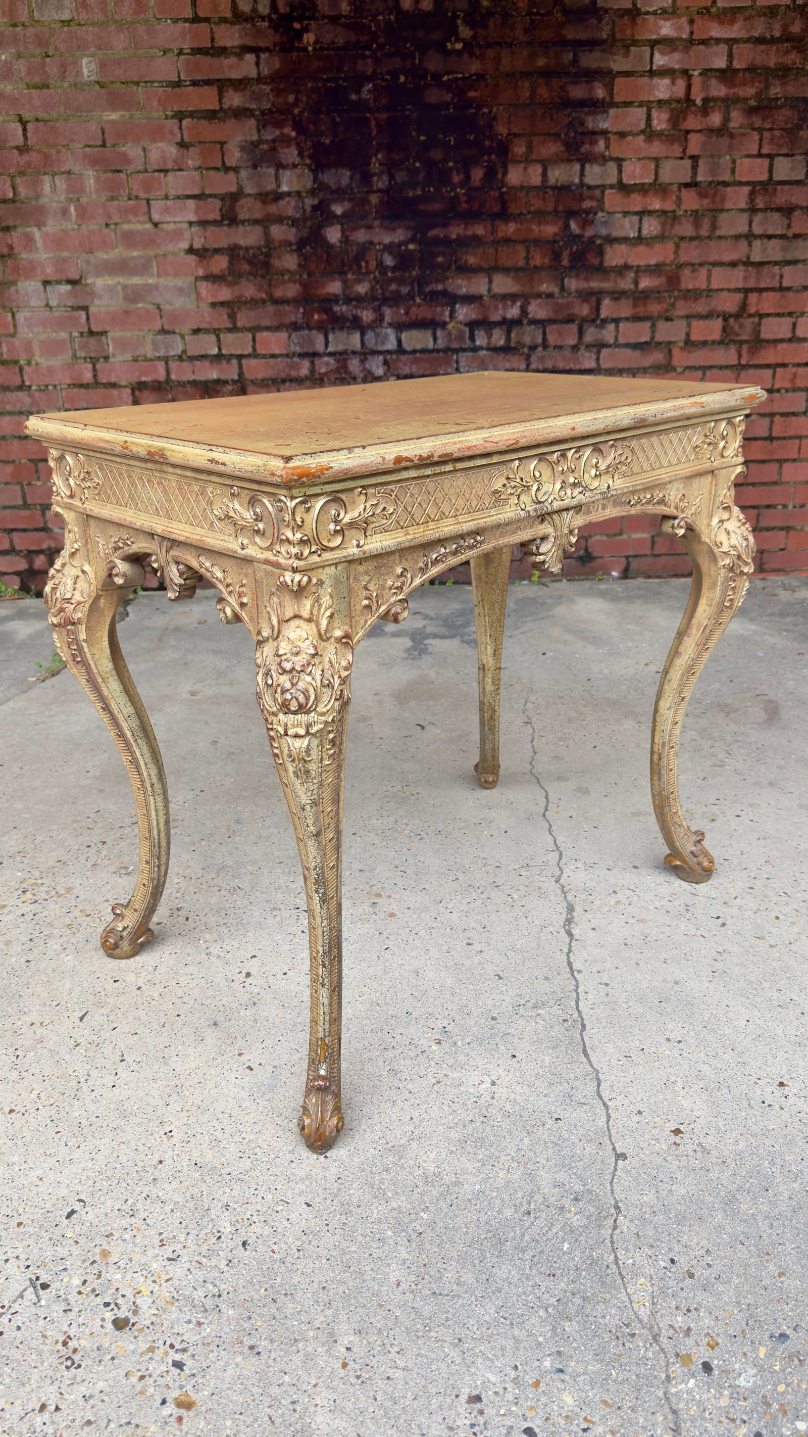 1960s Turner MFG Co Gilt Center Table - Maison Jansen Style - 6