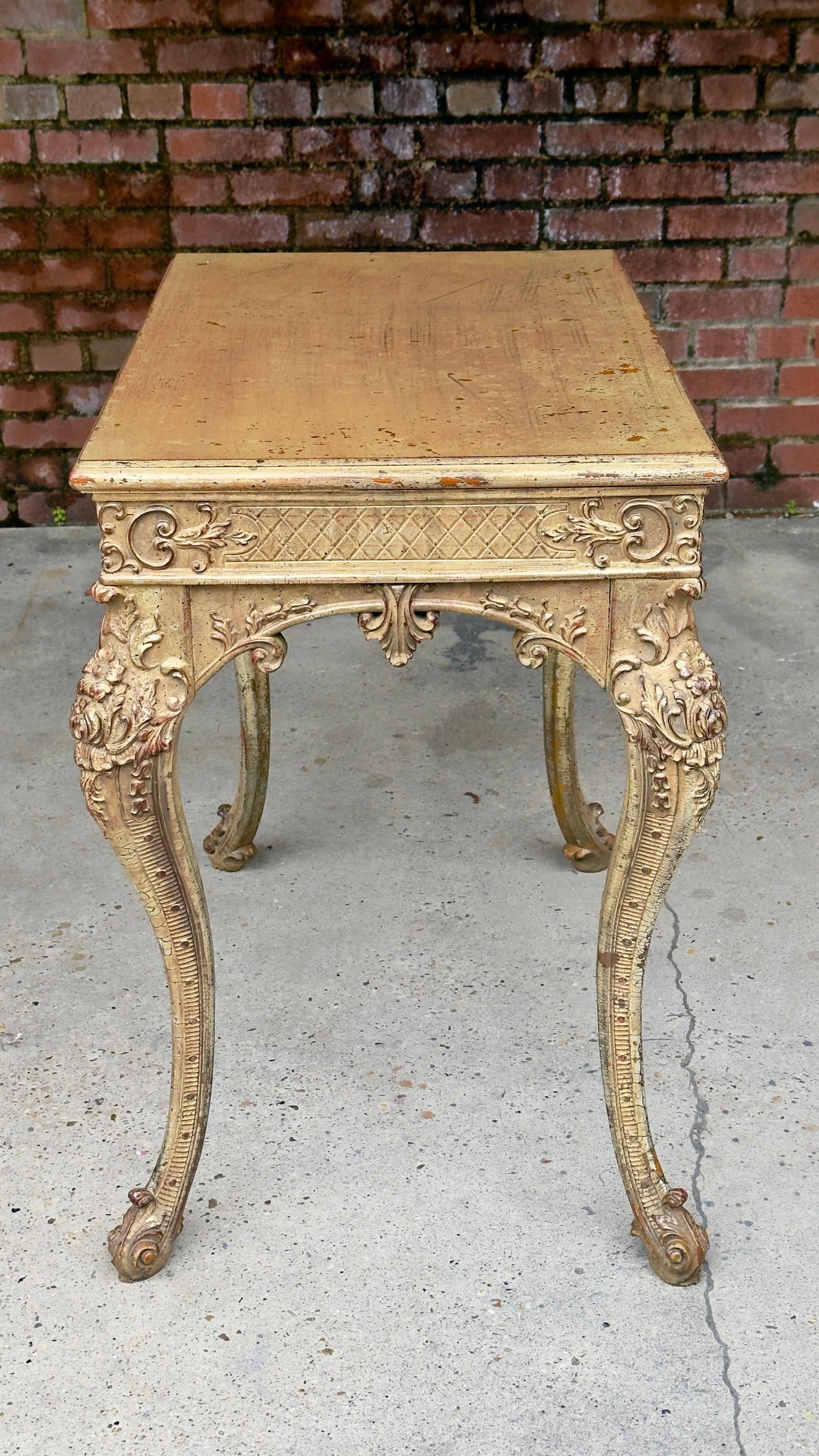 1960s Turner MFG Co Gilt Center Table - Maison Jansen Style - 7