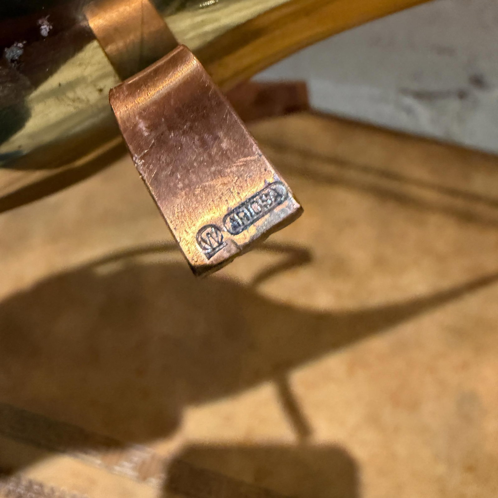 Mid-Century Modern Brass Watering Can Ariosa Carl Aubock GÃ¼nter Kupetz Era - 15