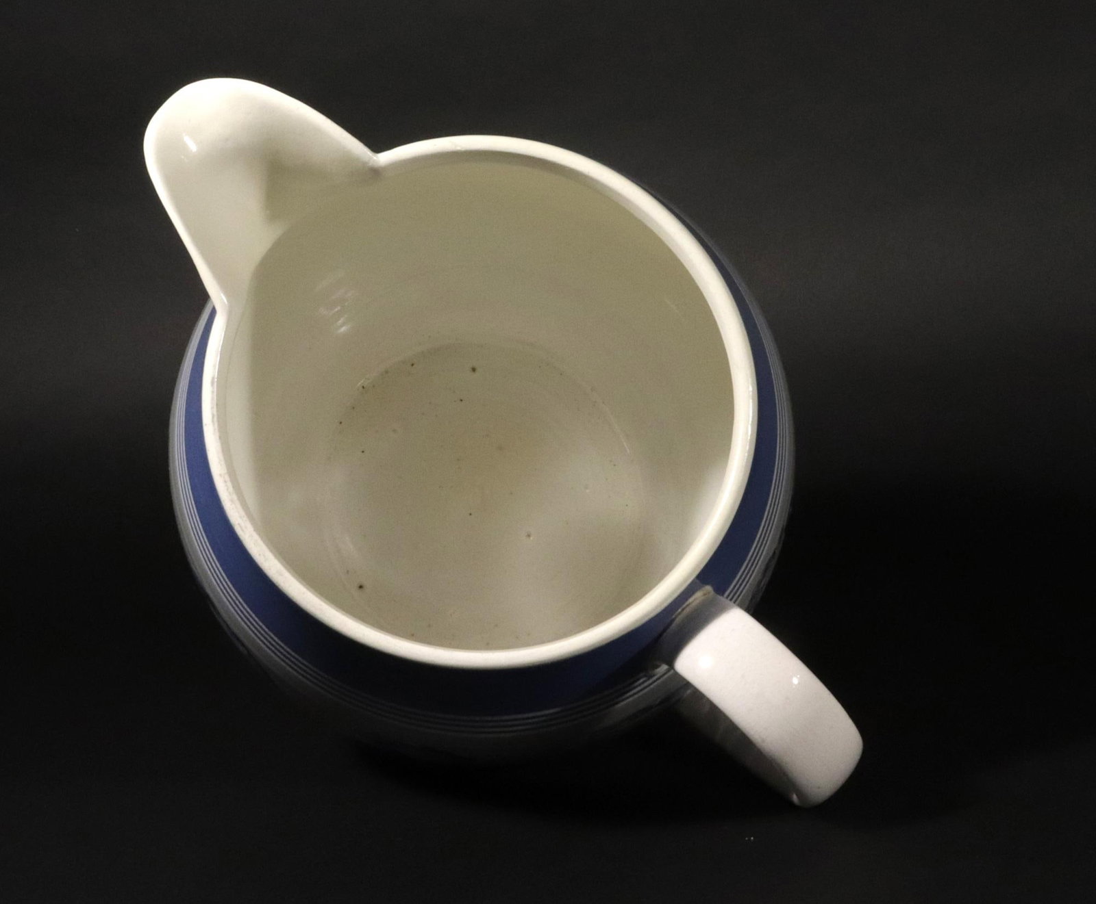English Pearlware Mocha Earthworm Jug, Staffordshire or Northern England - 9