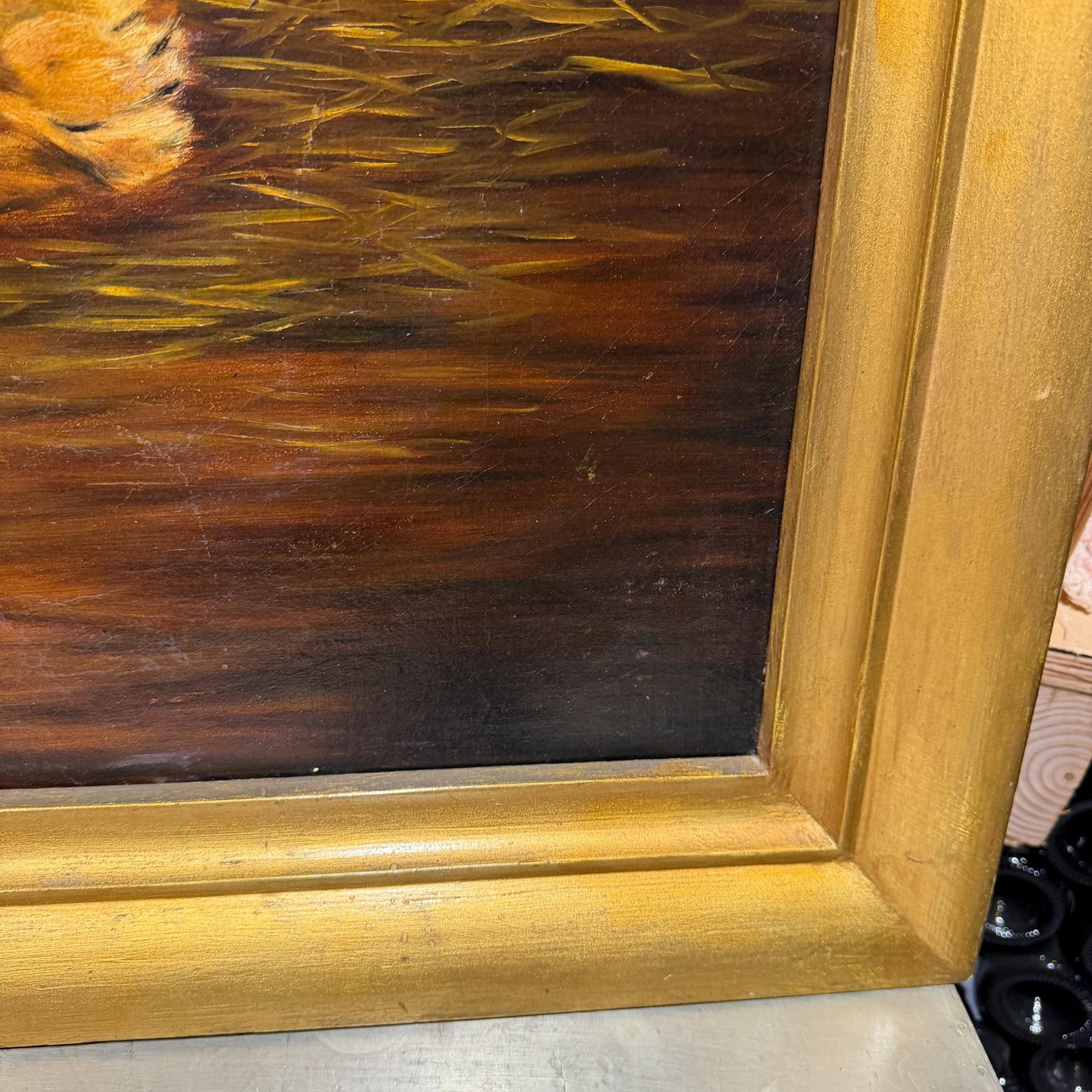 Oil Canvas Reproduction Repose the British Lion by the Hungarian Géza Vastagh - 13