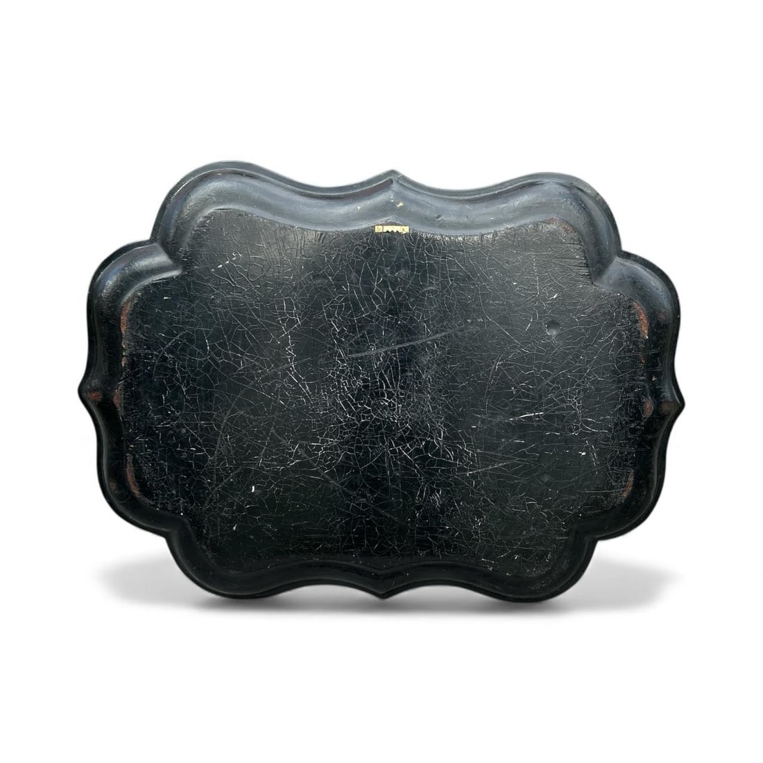 Hand Painted Vintage Paper Mache Tray - 3