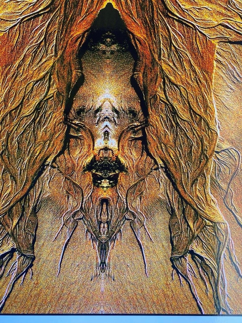 Miwok Vision (X2), Point Reyes, California 2008/2009 Original Artwork by Clifford Baker - 3
