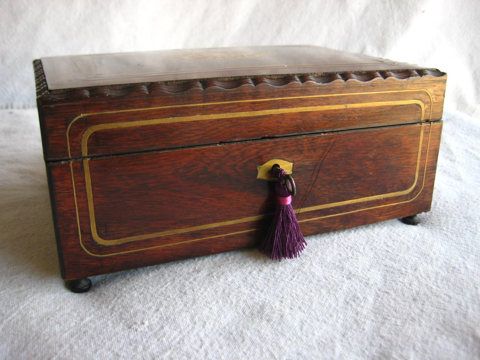 Mid 19th Century French Napoleon III Sewing Box - 10