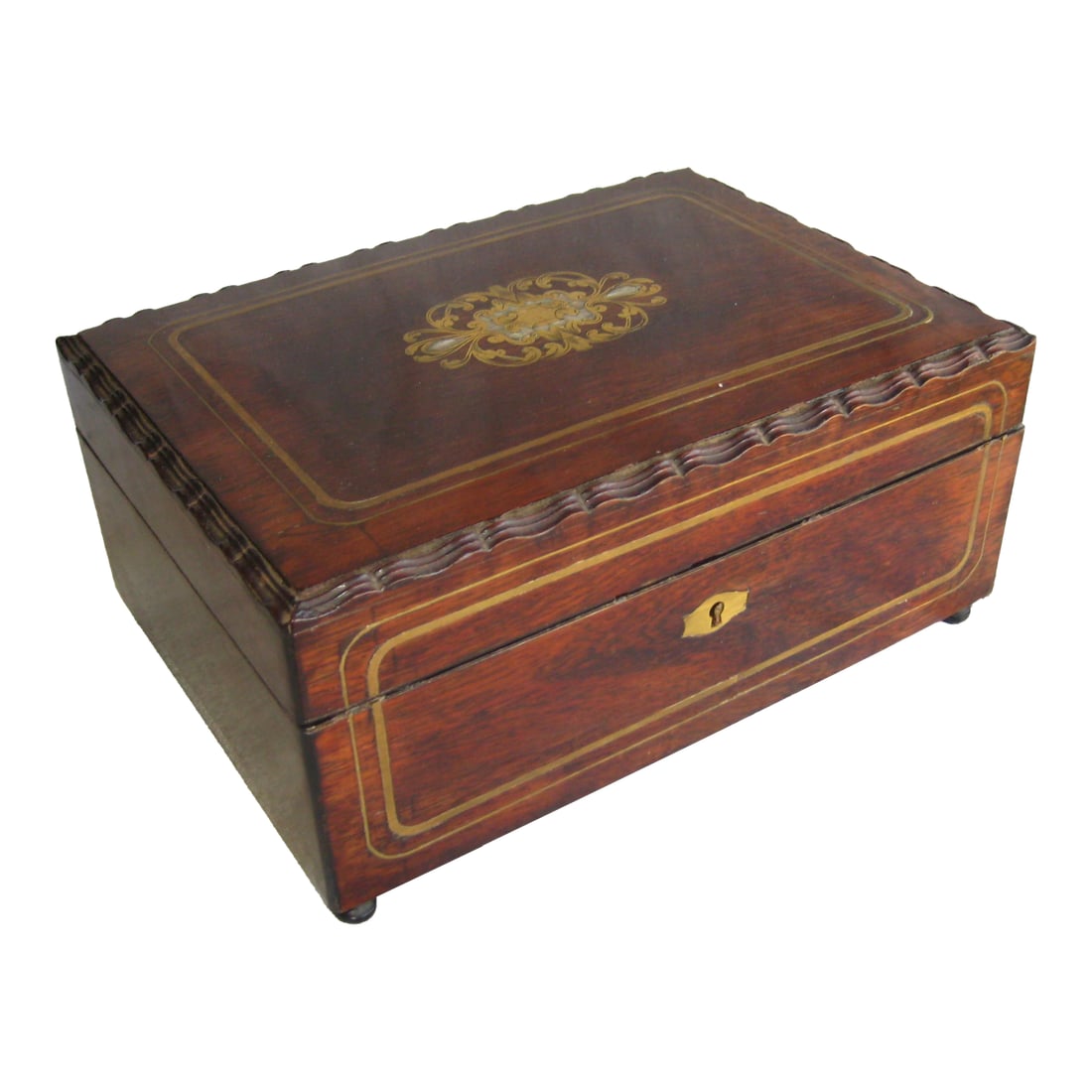 Mid 19th Century French Napoleon III Sewing Box