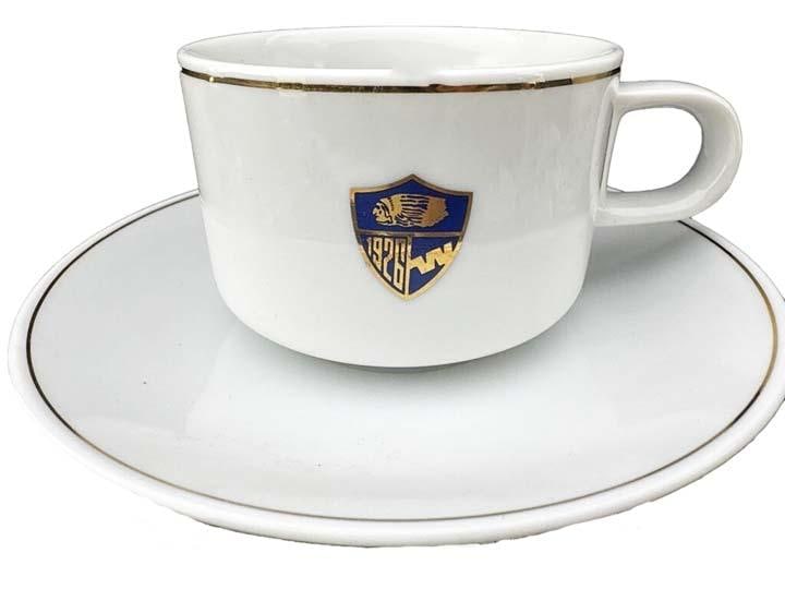 1960s Rare Western Airlines Ceramic China Coffee Service - Coffee Pot & 10 Cups & Saucers - 21 pcs - 3