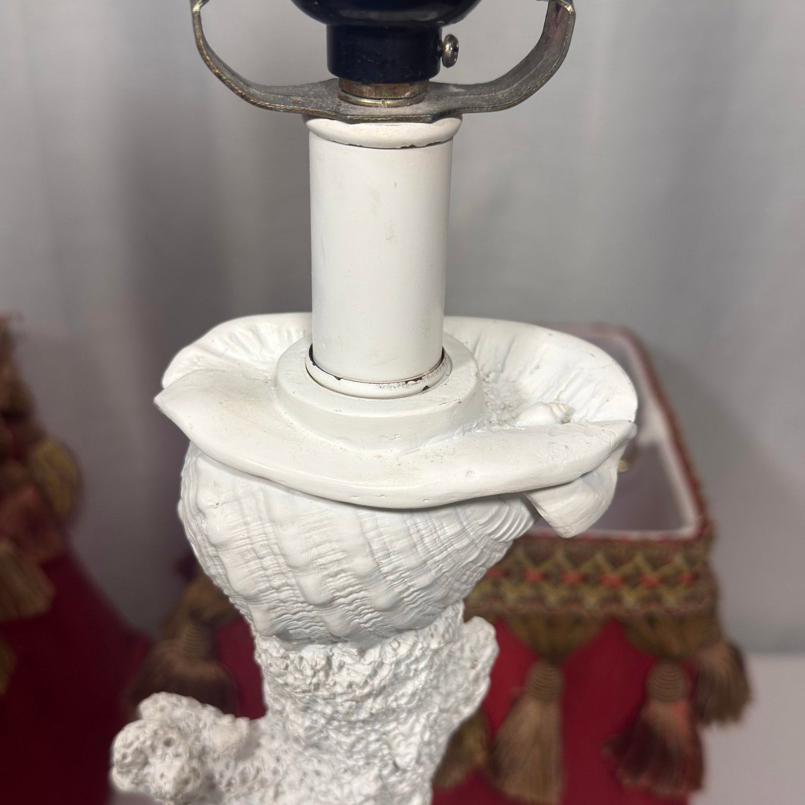 Late 20th Century Faux Coral Lamps by Turtle and Crane - A Pair - 5