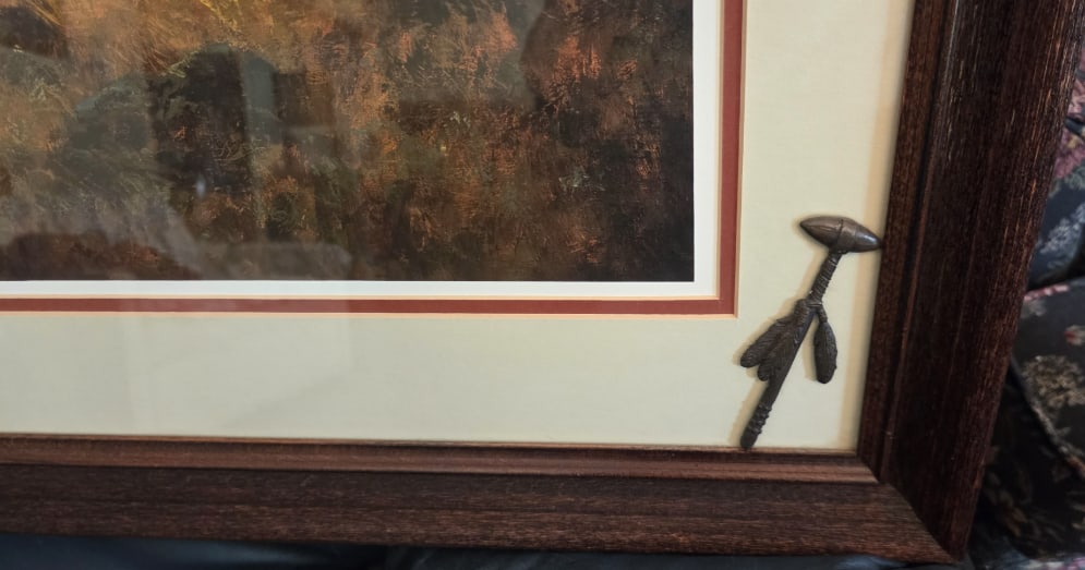 The Ploy by Renowned Western Artist Howard Terpning 1978 Print Signed and Numbered 190/1000 With Coa - 9