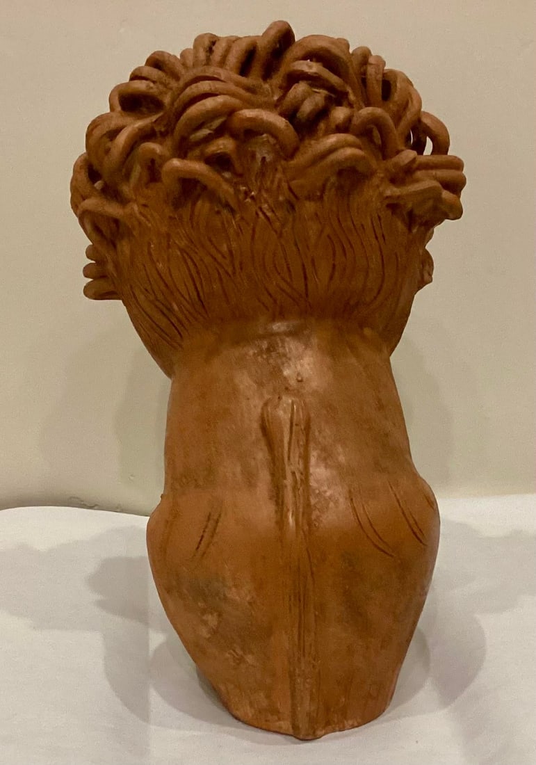 Aldo Londi (1911-2003) Vintage Pottery Lion Sculpture Created for Bitossi Raymor - 3