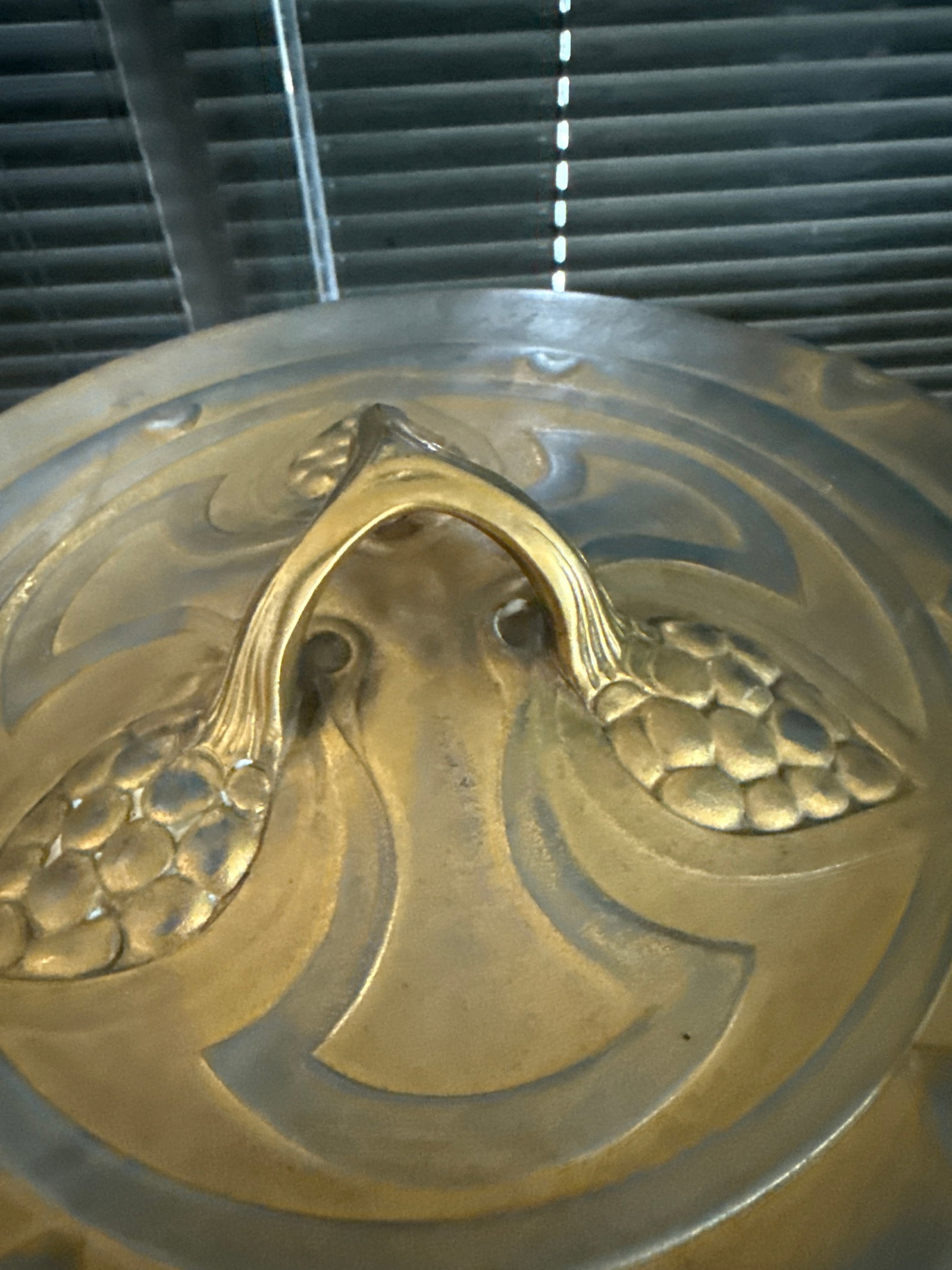 1920s Walter Scherf Osiris Isis Art Nouveau Grapevine Punch Bowl - 7