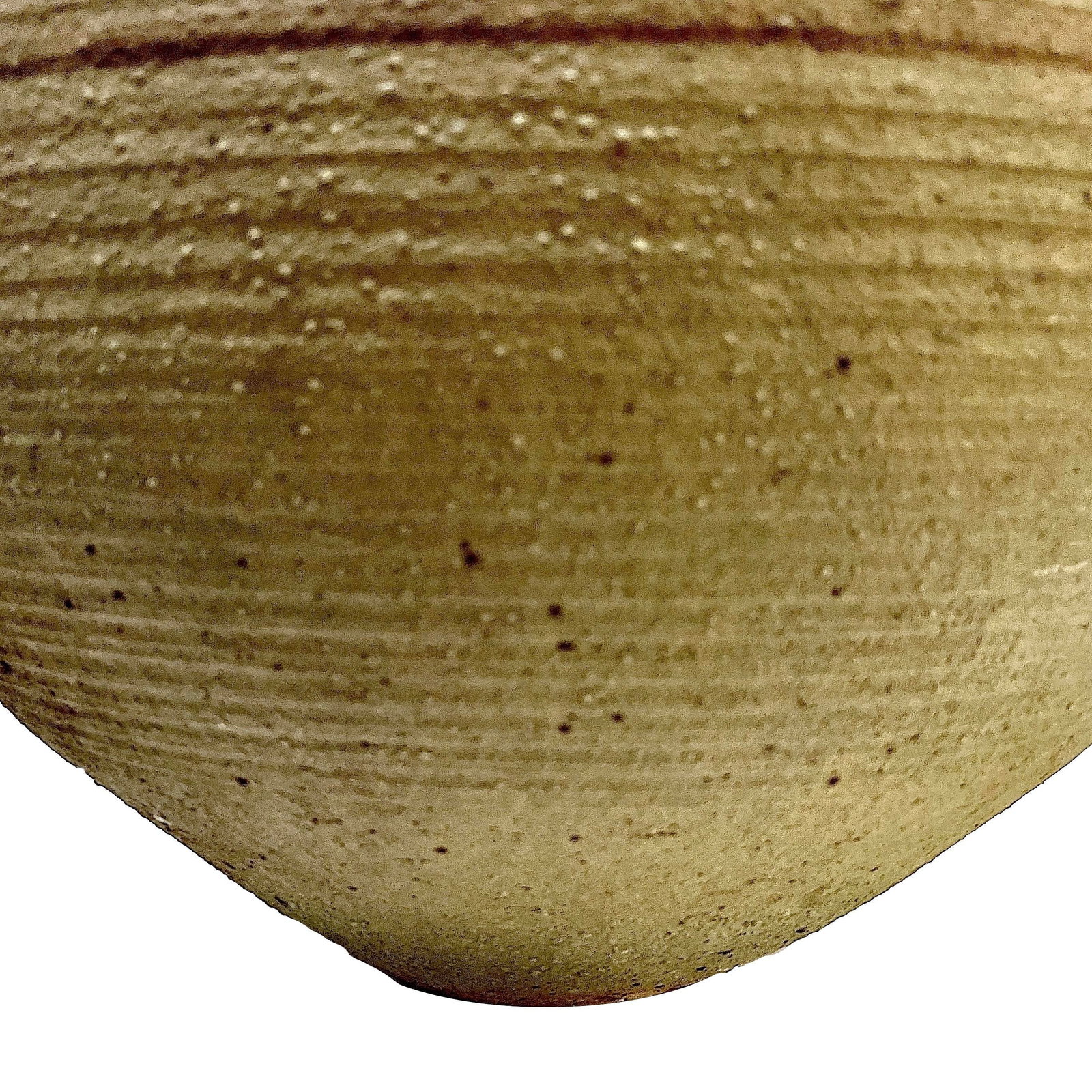 1970's Massive Hand-Crafted Stoneware Vessel With Geometric Decoration by Ken Edwards Montana Potter - 6
