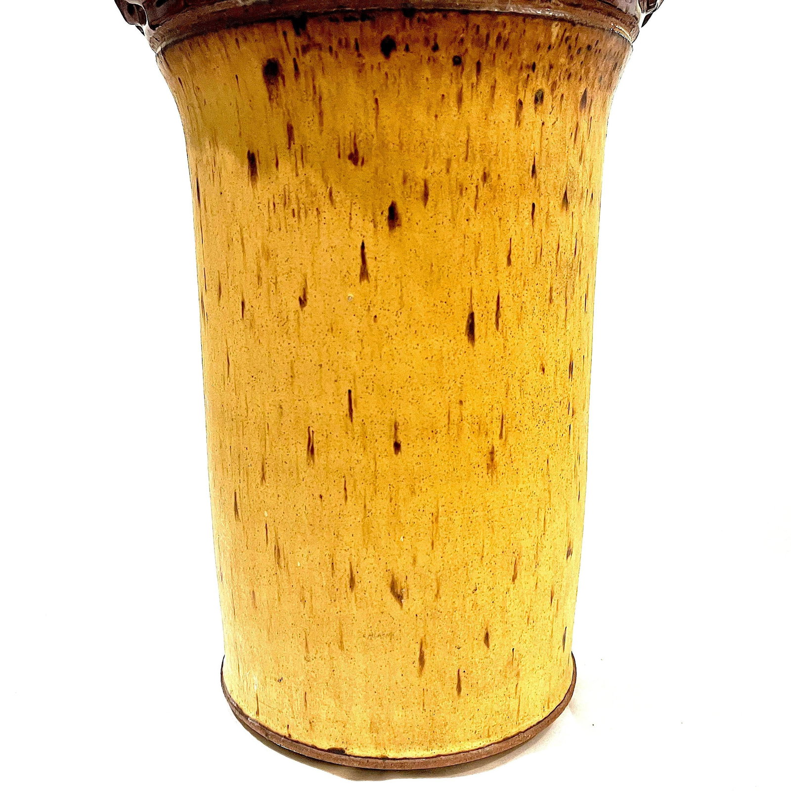 Massive 1980's Hand-Crafted Stoneware Pottery Jar With Lid - Ken Edwards Montana Potter - 6