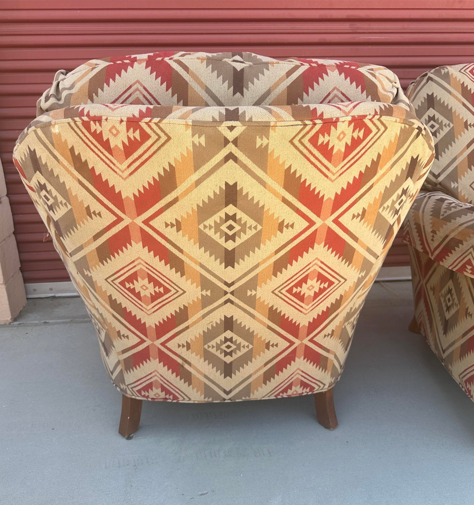 Pair of Century Furniture Southwest Club Chairs - 3