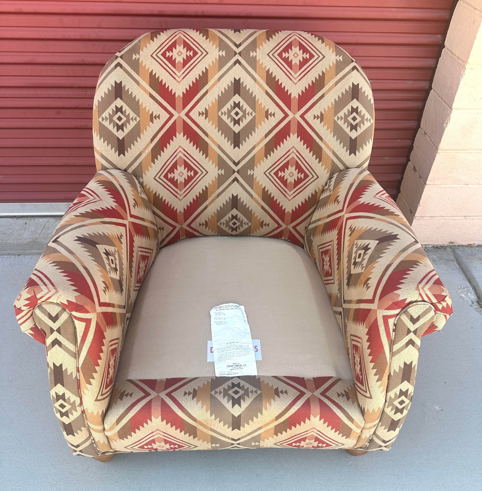 Pair of Century Furniture Southwest Club Chairs - 7