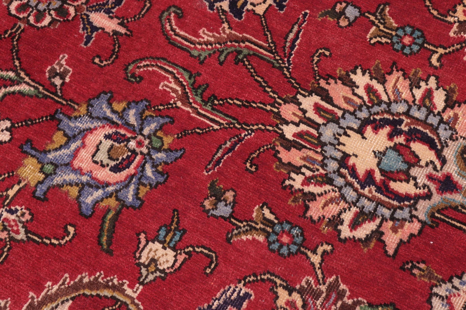 Hand-Knotted Wool Area Rug 9.7x12.9 - 3