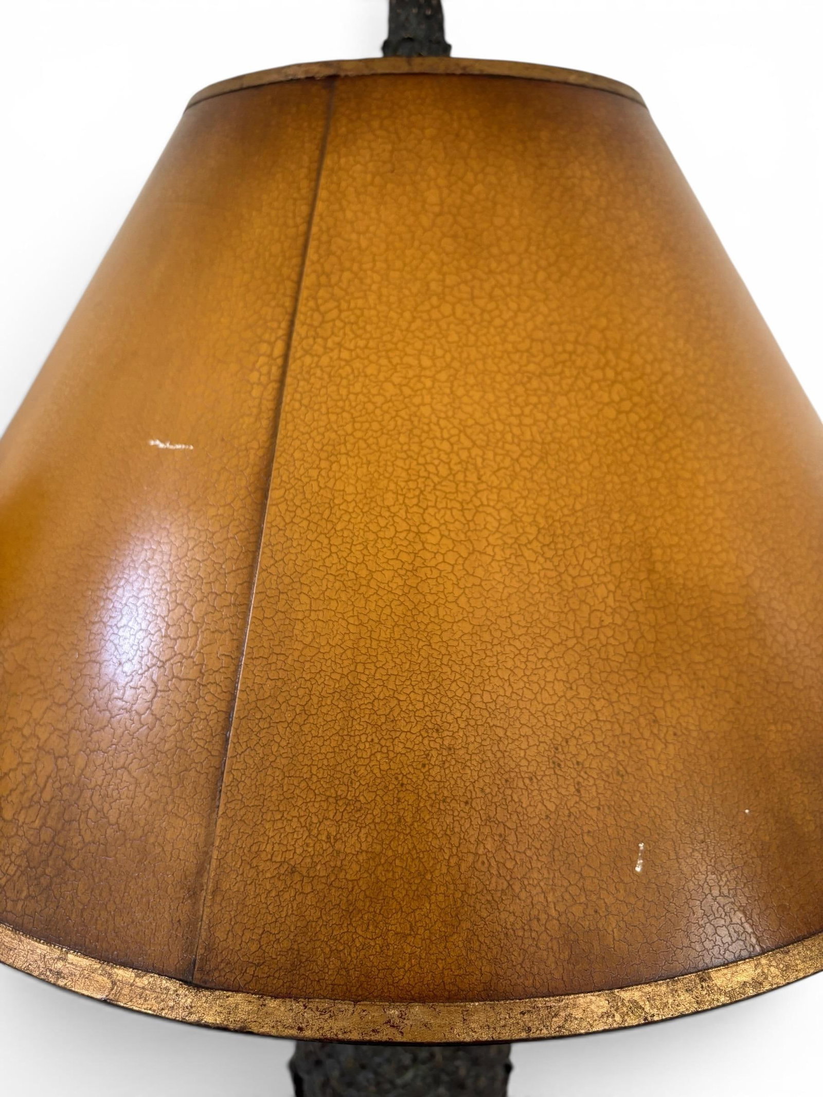 Pair of Vintage Bronze Pineapple Table Lamp in the Style of Maitland Smith - 10